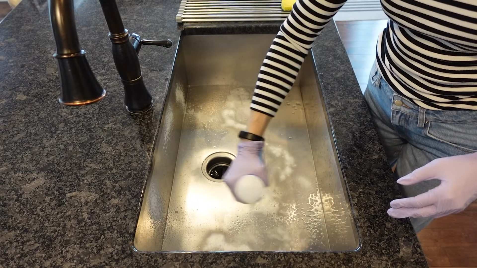 Scented sink cleaner DIY